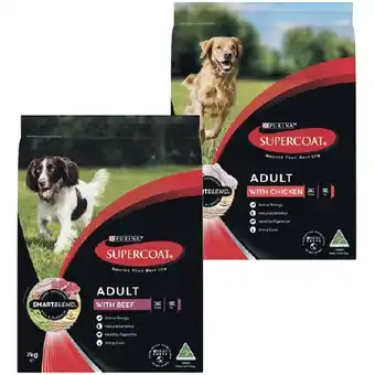 Woolworths Supercoat dry dog food 6.7-7 kg offer