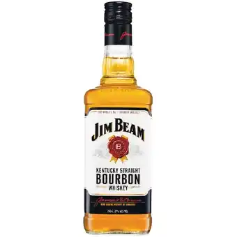 Woolworths Jim beam white label bourbon 700ml offer