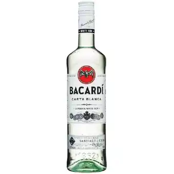 Woolworths Bacardi rum 700ml offer