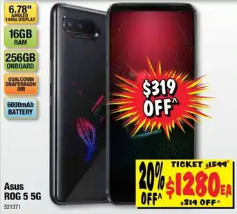 JB Hi-Fi Asus ROG 5 5G offer
