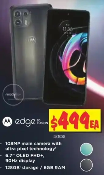 JB Hi-Fi Motorola Edge 20 Fusion offer
