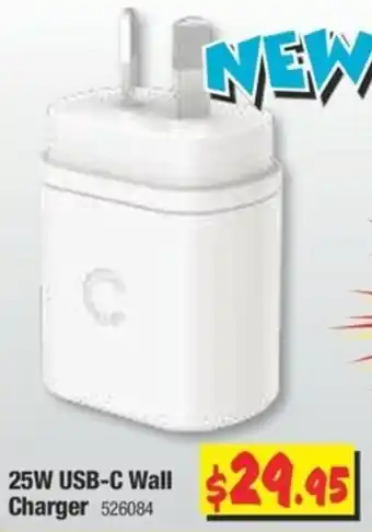 25W USB-C Wall Charger