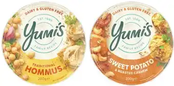 Coles Yumi's dip 200g offer