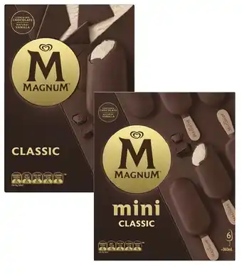 Coles Streets magnum 4 pack-6 pack 330ml-428ml offer