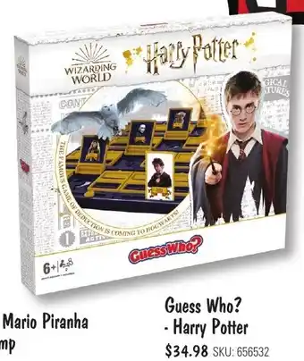 Guess Who? Harry Potter