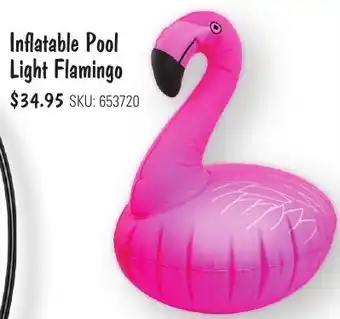 JB Hi-Fi Inflatable Pool Light Flamingo offer