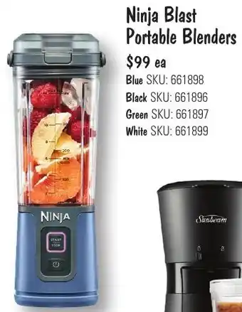 JB Hi-Fi Ninja Blast Portable Blenders offer