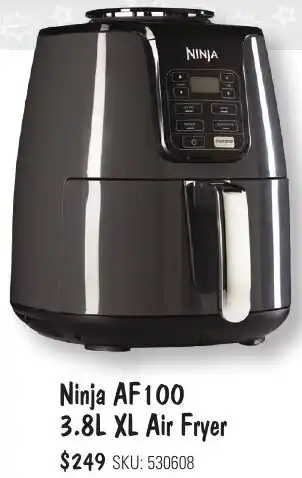 JB Hi-Fi Ninja AF100 3.8L XL Air Fryer offer