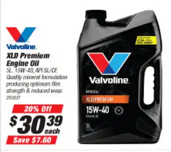Valvoline XLD Premium Engine Oil