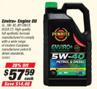 Enviro+ Engine Oil 5L