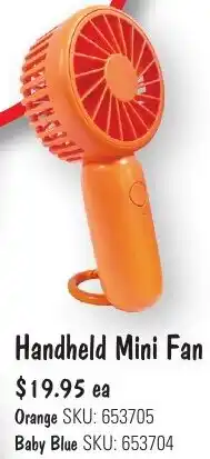 JB Hi-Fi Handheld Mini Fan offer