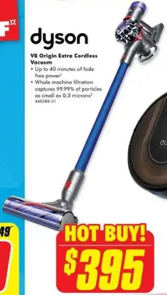 The Good Guys V8 Origin Extra Cordless Vacuum offer