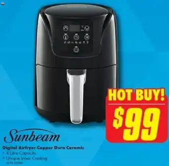 Digital Airfryer Copper Dura Ceramic