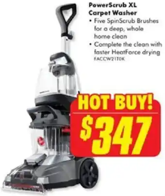 PowerScrub XL Carpet Washer
