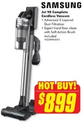 The Good Guys Jet 90 Complete Cordless Vacuum offer