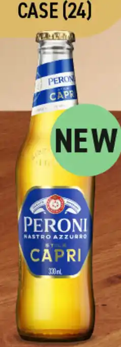 PERONI NASTRO STILE CAPRI 330ML BOTTLES