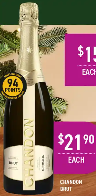 Dan Murphy's CHANDON BRUT offer