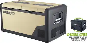 Dune 4wd 95l dual zone fridge/freezer
