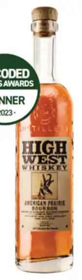 Dan Murphy's High West Distillery American Prairie Bourbon Whiskey 700mL offer