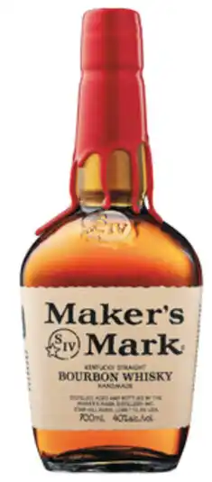 Dan Murphy's Maker's Mark Kentucky Straight Bourbon Whisky 700mL offer