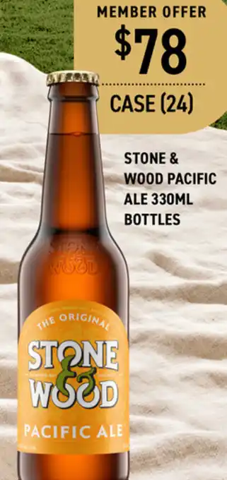 Dan Murphy's STONE & WOOD PACIFIC ALE 330ML BOTTLES offer