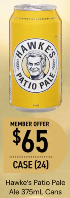Dan Murphy's Hawke's Patio Pale Ale 375mL Cans offer