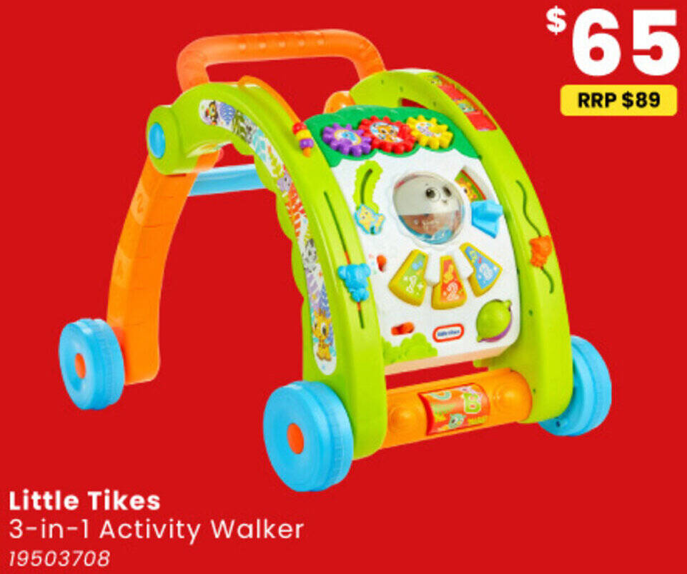 Little Tikes 3in1 Activity Walker offer at Toymate
