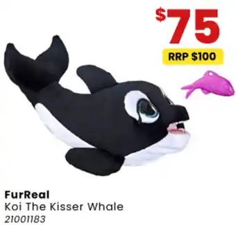 Toymate FurReal Koi The Kisser Whale offer