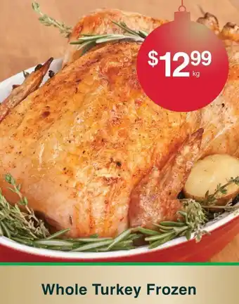 Whole Turkey Frozen