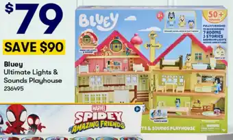 BIG W Bluey Ultimate Lights & Sounds Playhouse offer