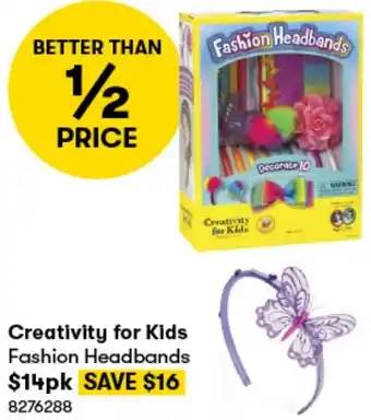 Creativity for Kids Fashion Headbands
