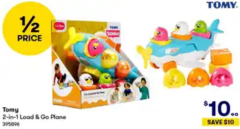 BIG W Tomy 2-in-1 Load & Go Plane offer