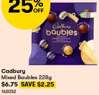 Cadbury Mixed Baubles 228g