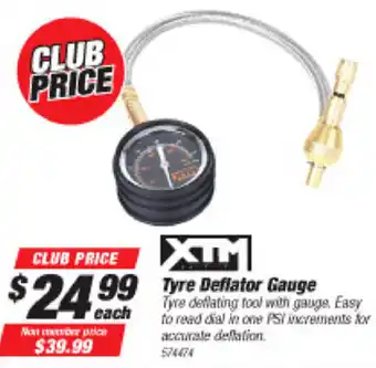 Sprint Auto Parts Xtm Tyre Deflator Gauge offer