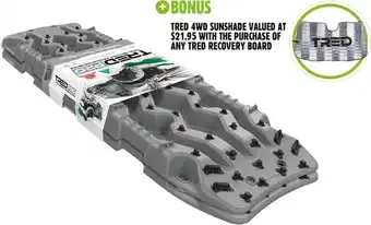 Anaconda Tred pro recovery boards offer