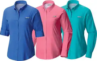 Anaconda Columbia women’s tamiami pfg shirt offer