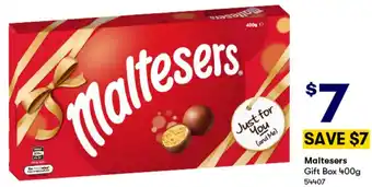 BIG W Maltesers Gift Box 400g offer