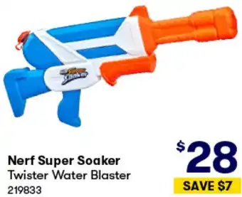 BIG W Nerf Super Soaker Twister Water Blaster offer