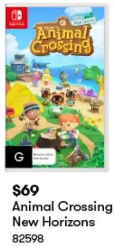 BIG W Animal Crossing New Horizons offer