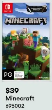 BIG W Minecraft offer
