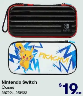 BIG W Nintendo Switch Cases offer