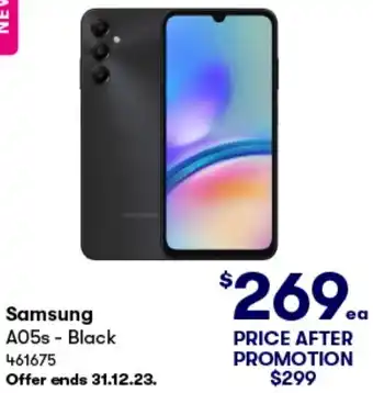 BIG W Samsung A05s - Black offer