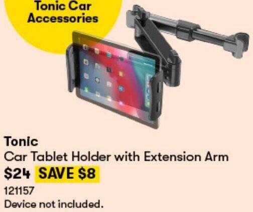 Tonic Car Tablet Holder With Extension Arm Offer At Big W