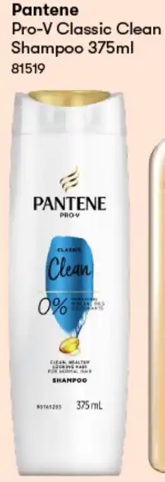 BIG W Pantene Pro-V Classic Clean Shampoo 375ml offer