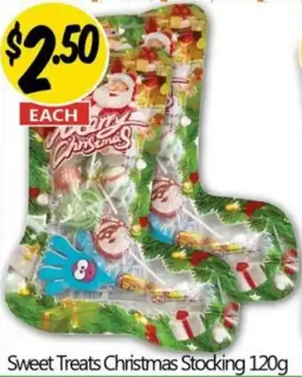 NQR Sweet Treats Christmas Stocking 120g offer