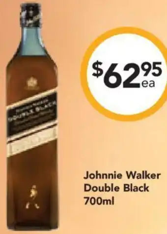 Cellarbrations Johnnie Walker Double Black 700ml offer