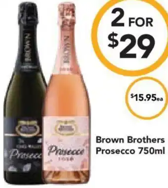 Brown Brothers Precce Prosecco 750ml