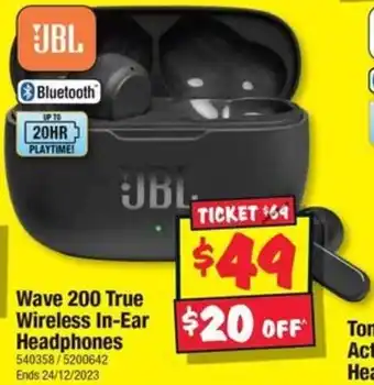 Wave 200 True Wireless In-Ear Headphones