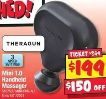 JB Hi-Fi Mini 1.0 Handheld Massager offer