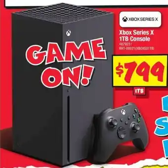 JB Hi-Fi Xbox Series X 1TB Console offer